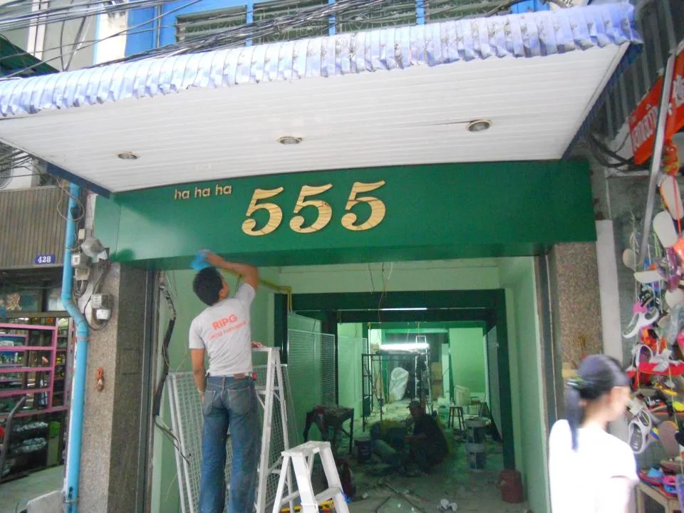 ผลงานป้าย อิงค์เจ็ทสติกเกอร์